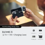 DJI Mic 3 (2 TX + 1 RX + Charging Case) - Image 7